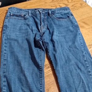 LUCKY BRAND Womens 32 x 30 JEANS DENIM Pants Preowned BLUE STRAIGHT